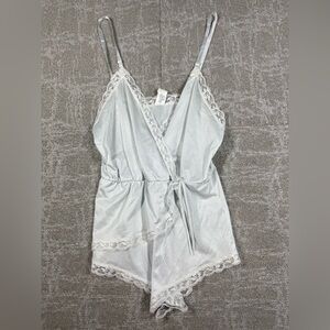 Vintage Melody Lingerie One Piece Blouse Slip Women Size M